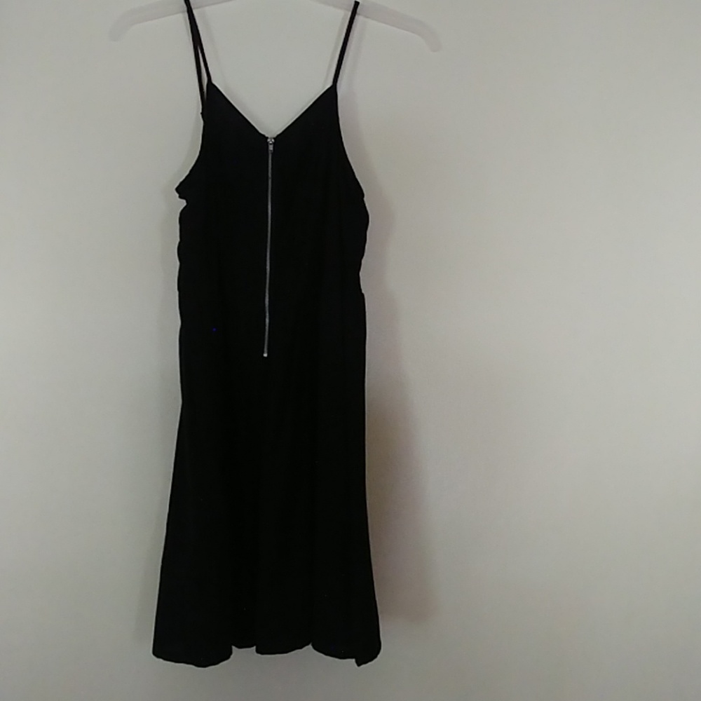 H&M simple black mid thigh dress